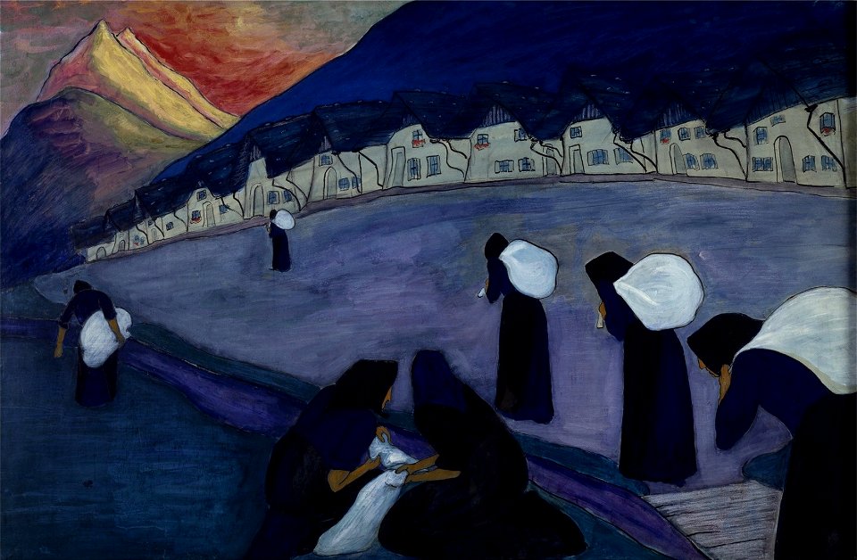 Marianne von Werefkin - Schwarze Frauen (1910)