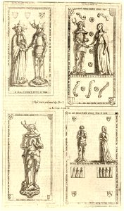 Wenceslas Hollar - Warwick. Hugeford. Beaufoy (monument) (State 2)