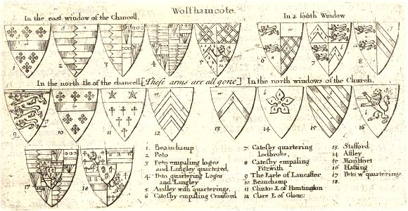 Wenceslas Hollar - Wolfhamcote (Peto) (State 2)