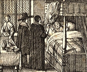 Wenceslas Hollar - Visitation of the sick