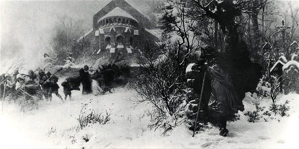 Werner Winter scene
