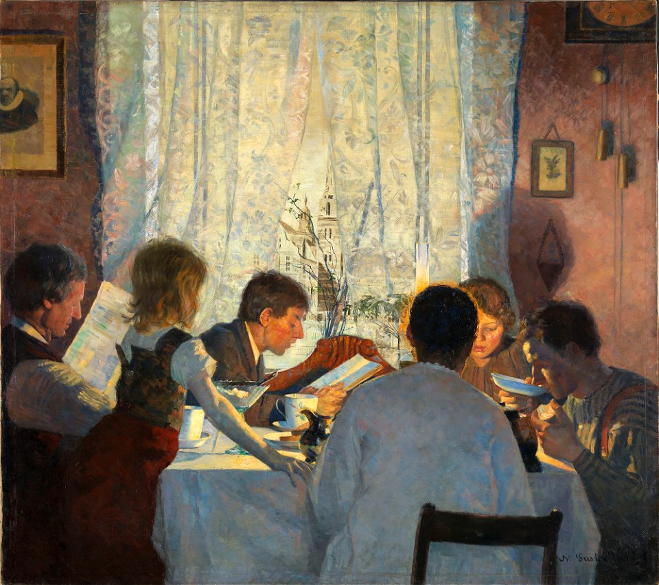 Gustav Wentzel - Painting - NG.M.00496 - National Museum of Art, Architecture and Design