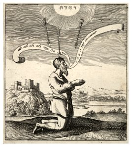 Wenceslas Hollar - The kneeling sinner