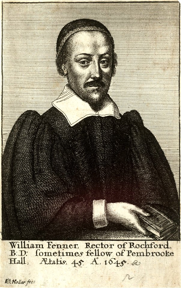 Wenceslas Hollar - William Fenner (State 1)