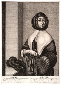 Wenceslas Hollar - Winter (State 2)