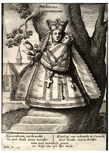 Wenceslas Hollar - The Virgin of Cleves (State 1)