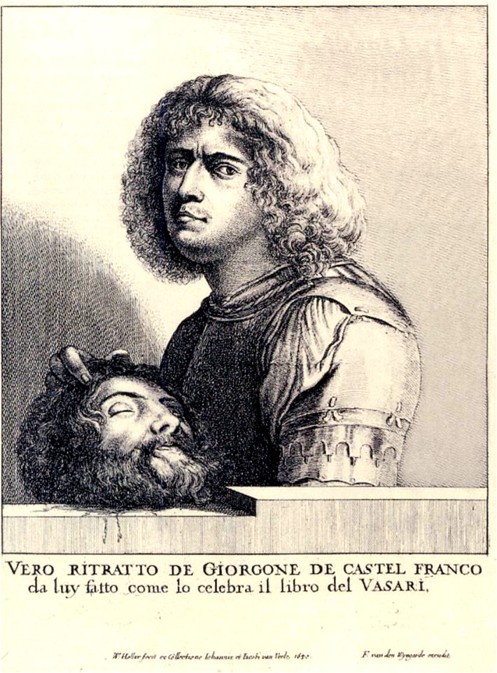 Wenzel Hollar - Giorgione's Self-Portrait as David - WGA11628