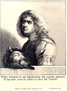 Wenzel Hollar - Giorgione's Self-Portrait as David - WGA11628