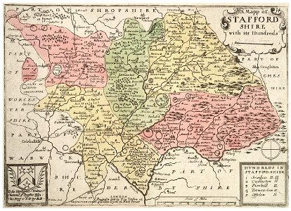 Wenceslas Hollar - Staffordshire (State 3)