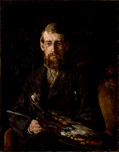Erik Werenskiold - Portrait of the Painter Nils Hansteen - NG.M.01224 - National Museum of Art, Architecture and Design
