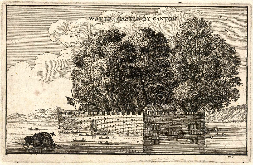 Wenceslas Hollar - Water-castle at Canton