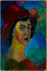 Werefkin, Marianne von - Selfportrait I - Google Art Project