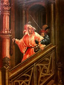 Wertinger Sick Alexander the Great and his physician (detail)