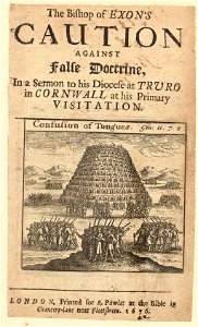 Wenceslas Hollar - Tower of Babel (State 1)