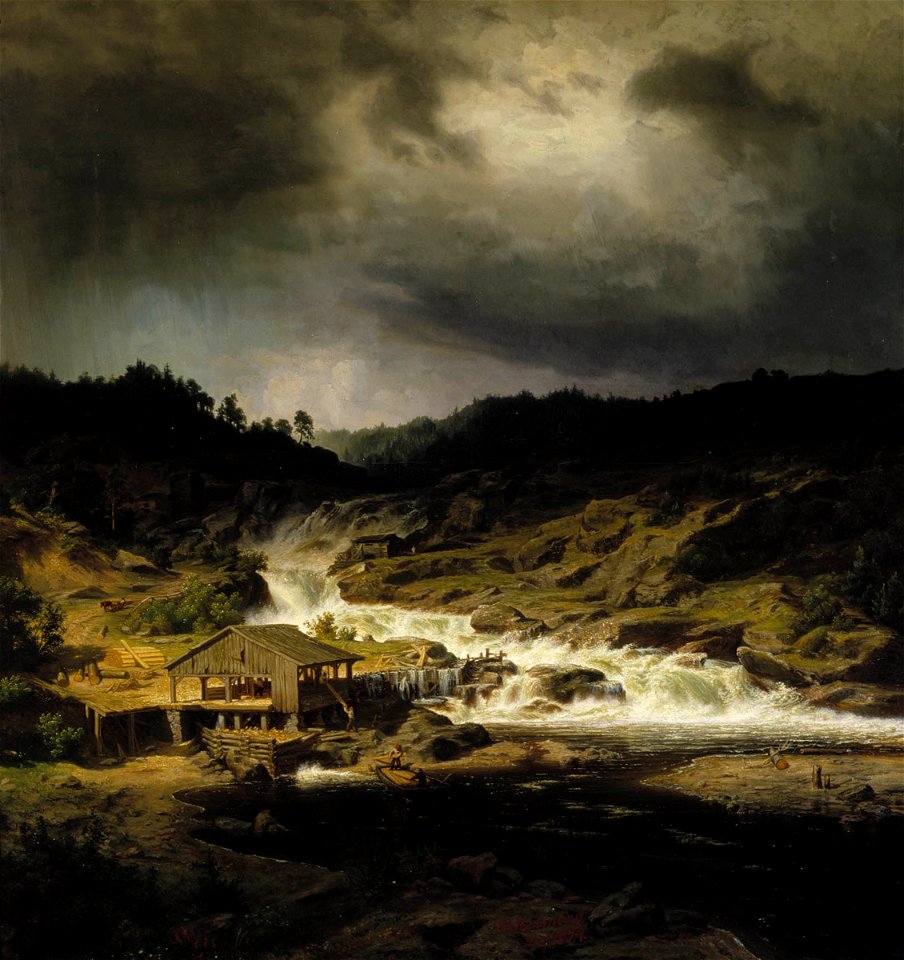Werner Holmberg - Kyröskoski (1856)