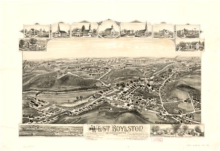 West Boylston Massachusetts 1891. LOC 2014593374