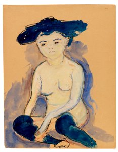 Marianne von Werefkin - Portrait of Helene (1909)