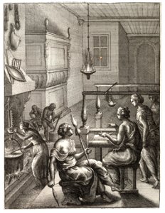 Wenceslas Hollar - Women at work