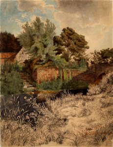 Werner Holmberg - Kivisilta Pöhlenissä - A I 470-36 - Finnish National Gallery