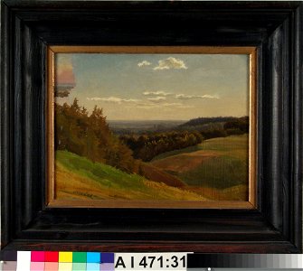 Werner Holmberg - Laaja näköala, harjoitelma - A I 471-31 - Finnish National Gallery