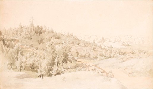 Werner Holmberg - Landscape, Kuru - A I 470-99 - Finnish National Gallery