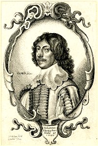 Wenceslaus Hollar, Jacob Peter Gouwy (After) - Portrait of John Thompson. Free illustration for personal and commercial use.