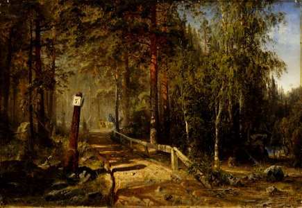 Werner Holmberg - Mail Road in Häme