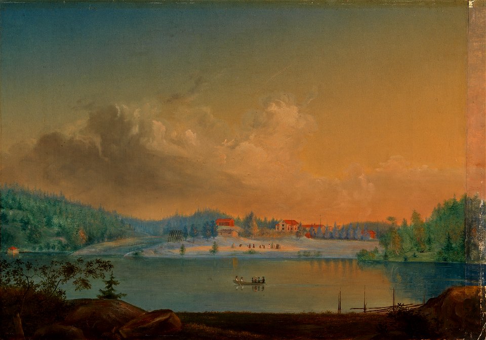 Werner Holmberg - Storms or Degervik crown office at Kirkkonummi