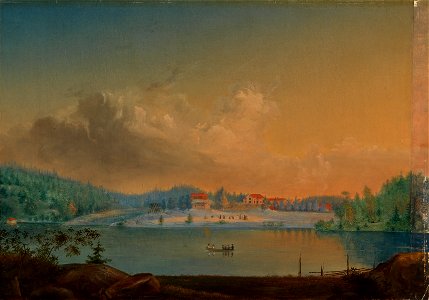 Werner Holmberg - Storms or Degervik crown office at Kirkkonummi