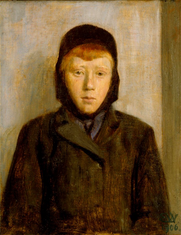 Erik Werenskiold - Ung, rødhåret gutt - NG.M.04273 - National Museum of Art, Architecture and Design