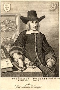 Wenceslas Hollar - William Dugdale (State 5)