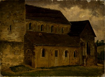 Werner Holmberg - Erkrath Church, study - A I 471-58 - Finnish National Gallery