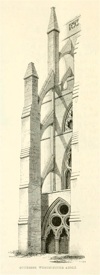 Westminster Buttress stylesofarchitec00rick 0184