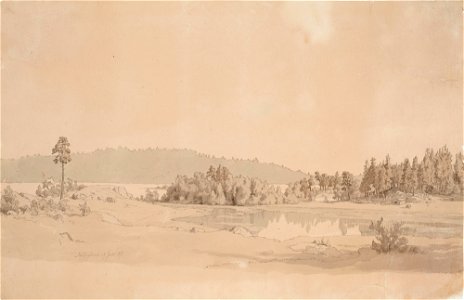 Werner Holmberg - Näsijärven lahti - A I 470-100 - Finnish National Gallery