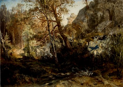 Werner Holmberg - Suomalainen metsämaisema - NG.M. 232 - Finnish National Gallery