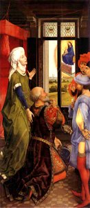 Weyden Bladelin Triptych left wing