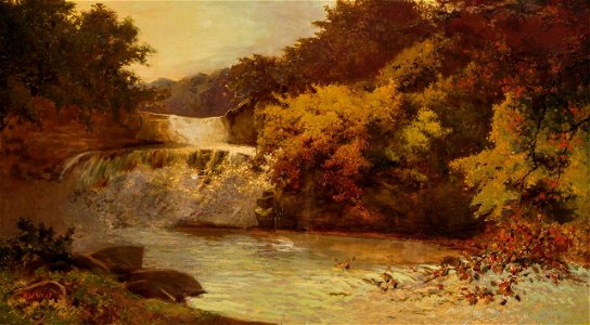 Falls of Clyde by Richard Whately West