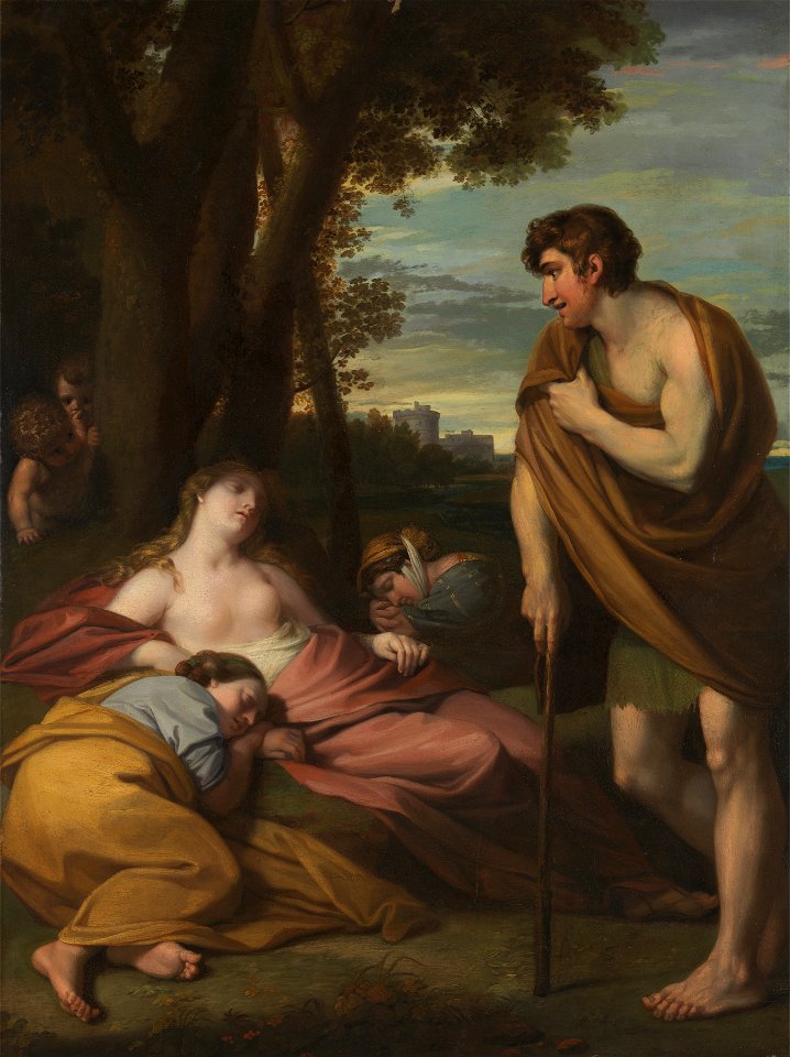Benjamin West - Cymon and Iphigenia - Google Art Project
