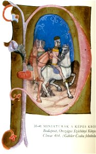 Wenceslaus comes to Hungary - Chronicon Pictum