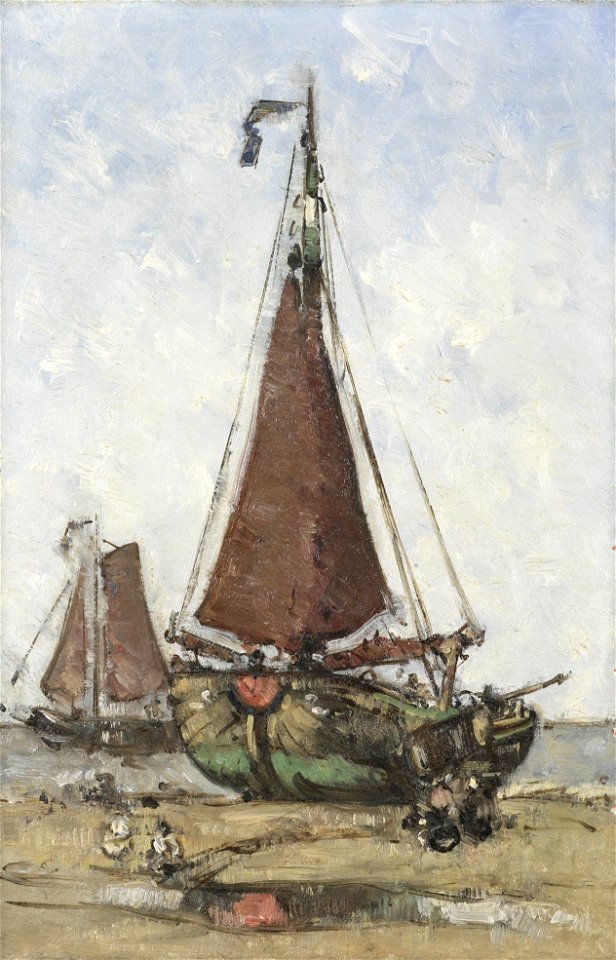 Bomschuit op het strand Rijksmuseum Amsterdam SK-A-3094