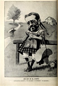 Weyler en el campo, de Xaudaró