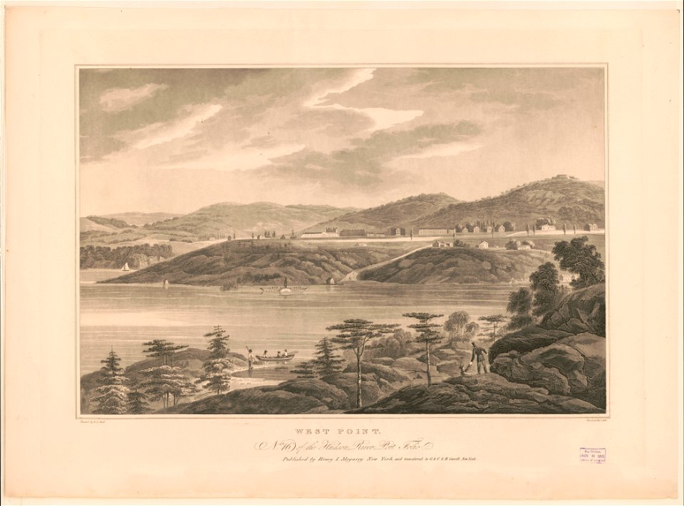 West Point - painted by W.G. Wall ; engraved by I. Hill. LCCN2011661799