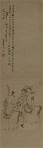 Wenji Returning to China, by Li Yao, 1766