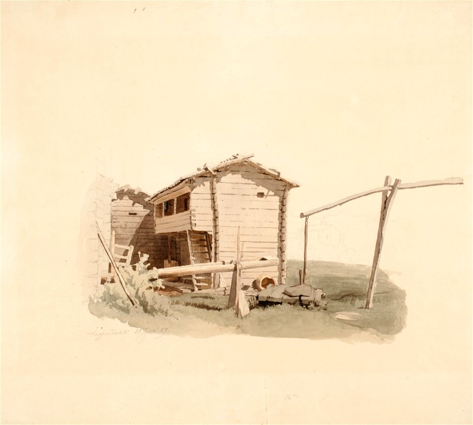 Werner Holmberg - Aitta - A I 470-141 - Finnish National Gallery