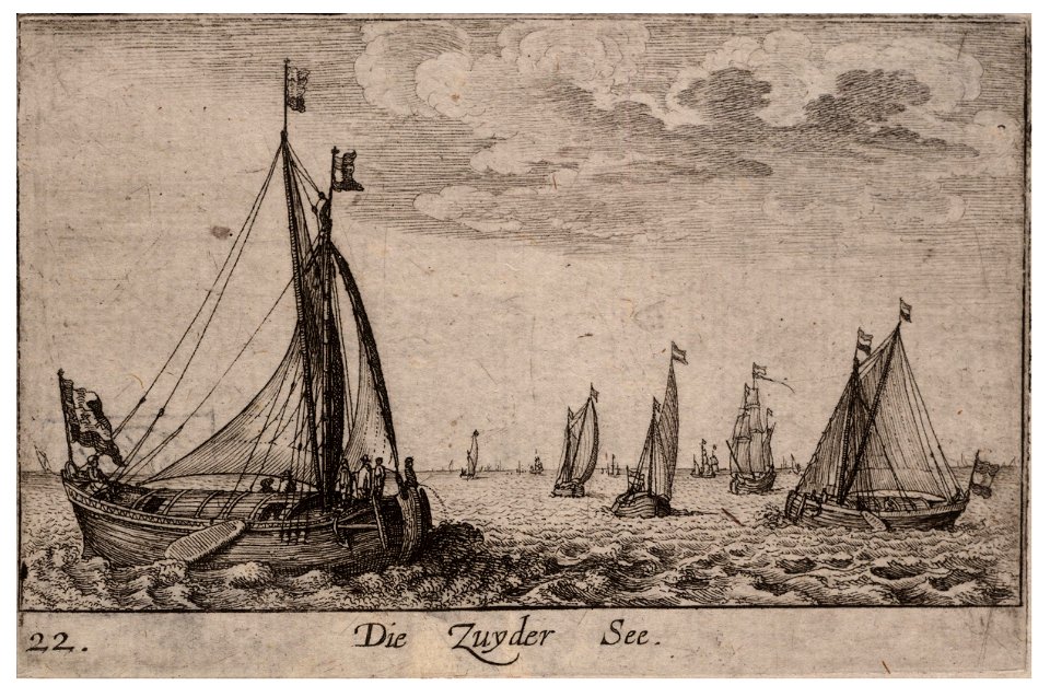 Wenceslas Hollar - Zuyder Zee