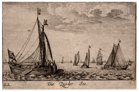 Wenceslas Hollar - Zuyder Zee