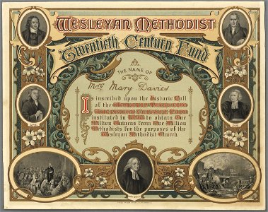 Wesleyan Methodist Twentieth Century Fund (5292100)