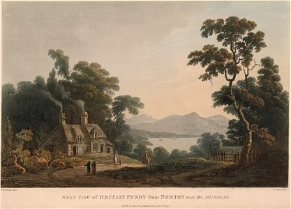 West view of Britain Ferry from Norton near the Mumbles