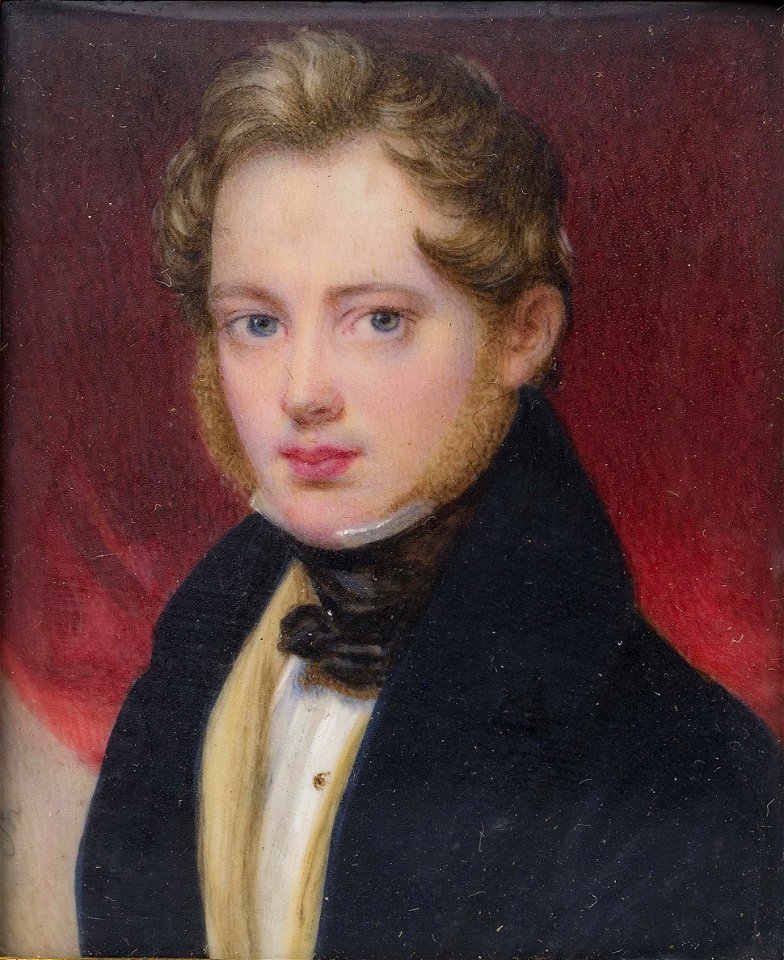 Wenzel Kraus - Brustbild eines jungen Herrn