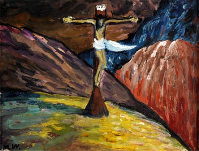 Marianne von Werefkin - Golgatha (ca.1910)